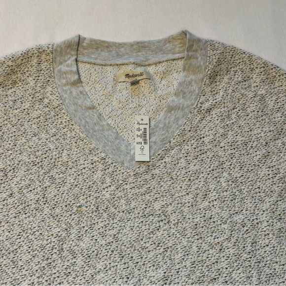 NWT Madewell Marled V-Neck Tunic Sweater Vest - Picture 12 of 16